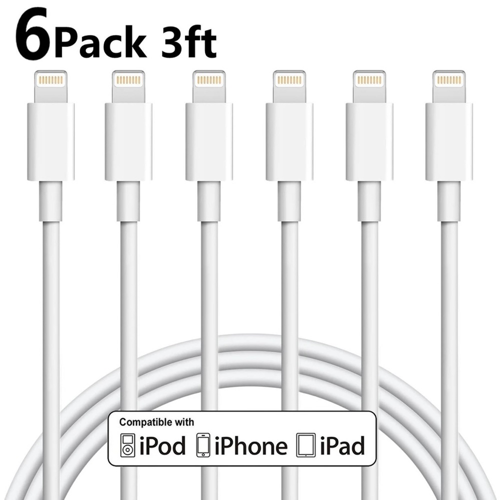 Apple iPhone Charger (6 Pack)